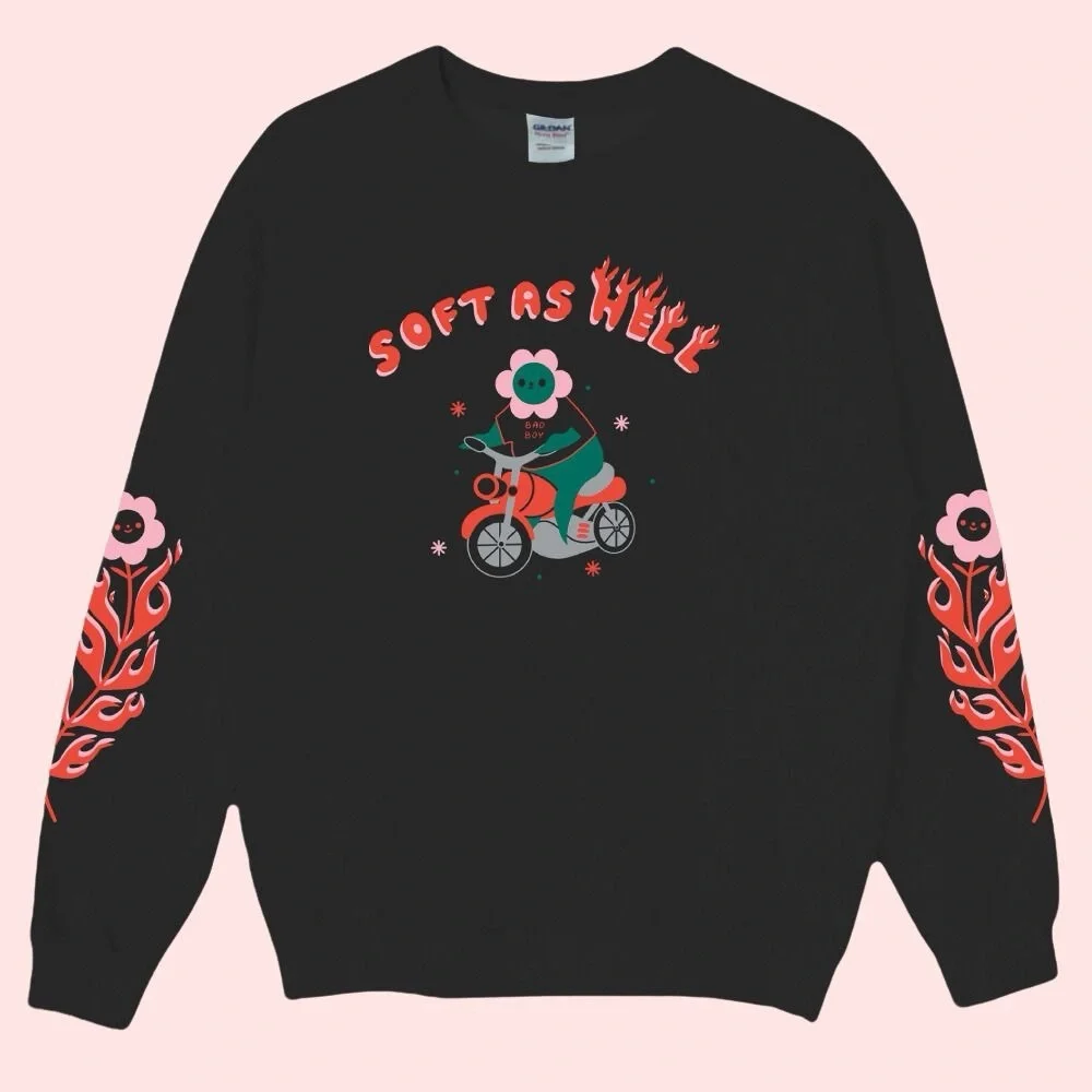 Tender Ghost Soft As Hell Sweatshirt XL - Picture 1 of 5